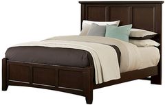 Vaughan-Bassett Bonanza Merlot Queen Mansion Bed