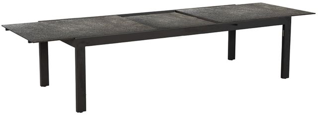 Lane Venture® Palisades Rectangular Outdoor Aluminum/Stone Extension Dining Table-1