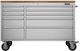 Thor Kitchen® 55" Stainless Steel 10-Drawer Mobile Work Bench-1