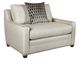 Vanguard® Furniture American Bungalow Fairgrove Tepro Linen Chair and Half-0