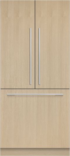 Fisher & Paykel Series 7 36 in. 16.8 Cu. Ft. Panel Ready Built In French Door Refrigerator