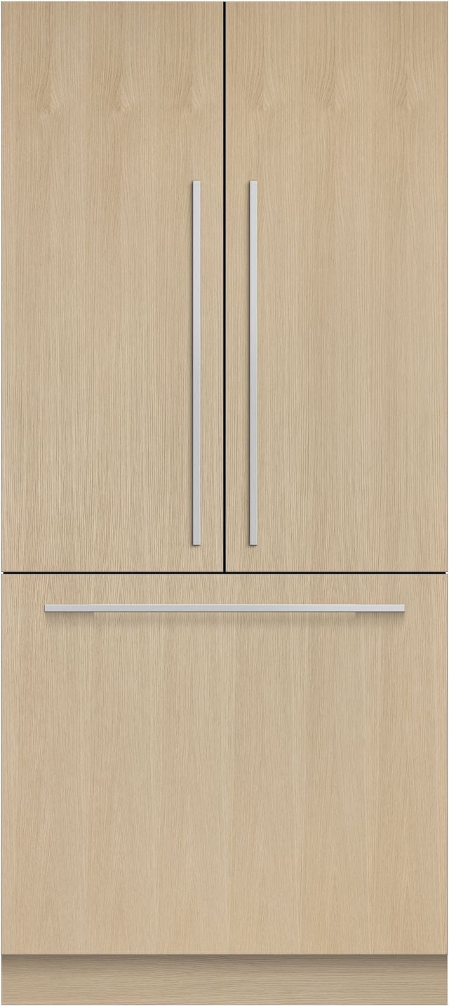 Fisher & Paykel Series 7 36 in. 16.8 Cu. Ft. Panel Ready Built In French Door Refrigerator