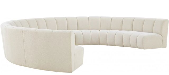 Meridian Furniture Infinity 8-Piece Cream 178" Upholstered Modular Sectional-0