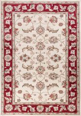 Ivory/Red Mahal