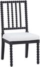 Forty West Bryce Black/Washable White Side Chair-0