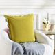 Stylecraft Tamara Day Yellow 22" Down Fil Designer Pillow-1