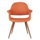 Armen Living Phoebe Orange Dining Chair-2