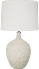 Surya Dupree White Marble Table Lamp-0