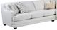 Fusion Furniture Durango Pewter 2-Piece White L-Shape Sectional-1