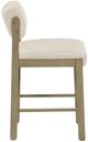 Coaster® Kehoe 2-Piece Cream/Natural Oak Counter Stool Set-5