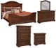 American Woodcrafters 7800 Stonebrook 5-Piece Tabacco Queen Bedroom Set-0