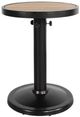 CabanaCoast® Customizable Kensington Wooden 24" Outdoor Round Pedestal Dining Table-0