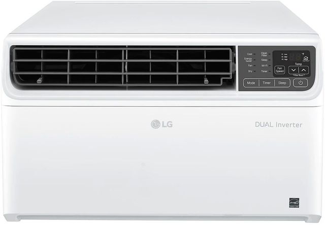 LG 9,500 BTU's White Window Air Conditioner-0