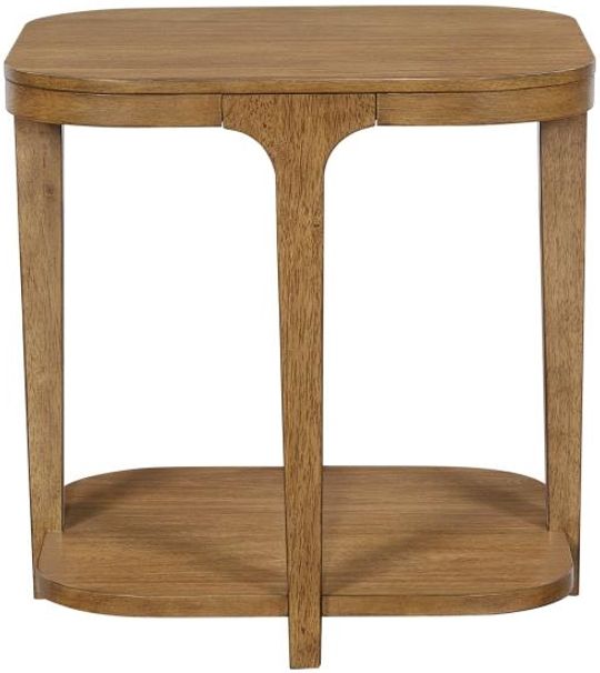 Bernards Beryl Brown End Table-2
