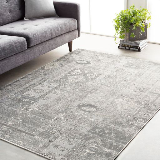 Surya Amadeo Gray Sample 18" Rug-3