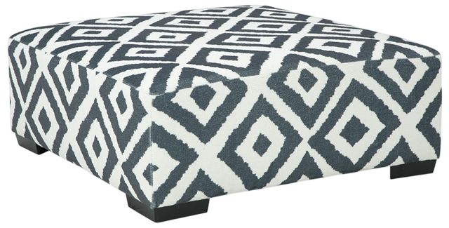 Albany Industries Tweed Gunmetal Ottoman-0