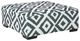 Albany Industries Tweed Gunmetal Ottoman-0