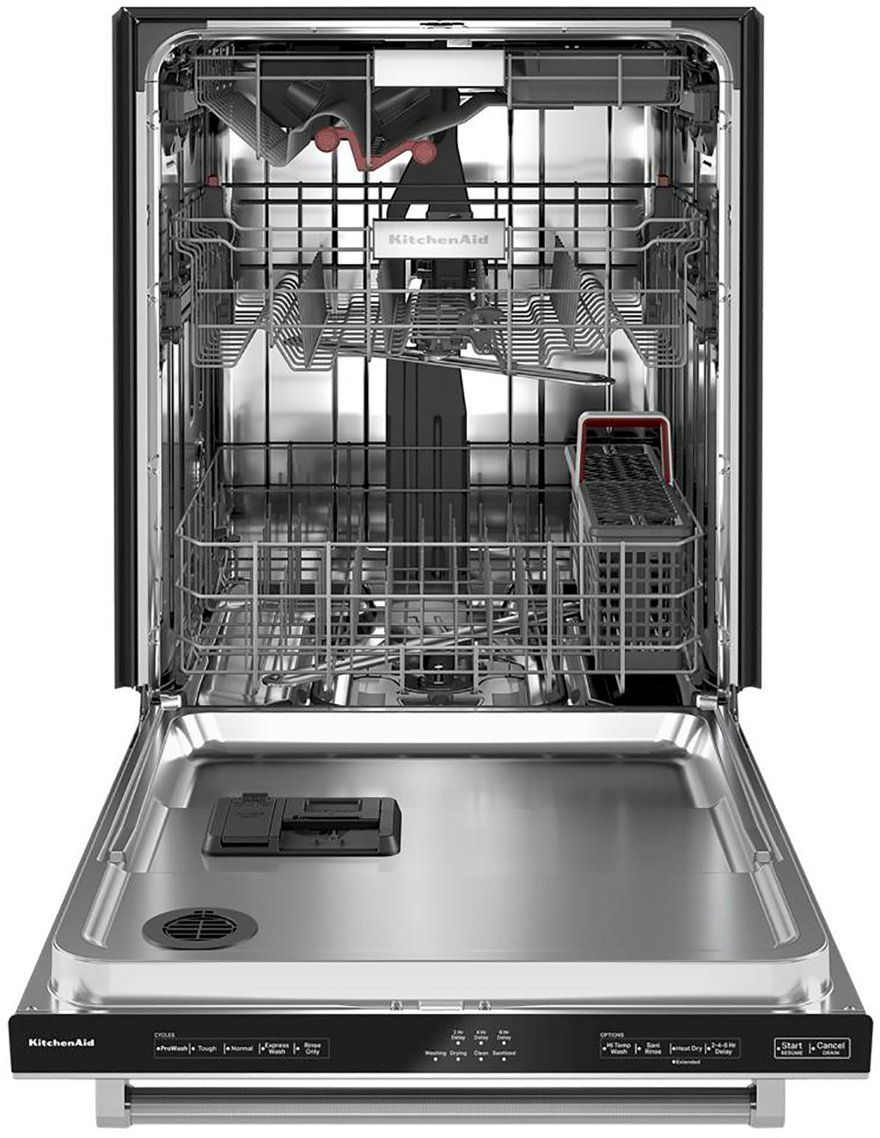 KitchenAid 24 PrintShield Stainless Steel Built In Dishwasher Texas Appliance Arlington Fort Worth TX
