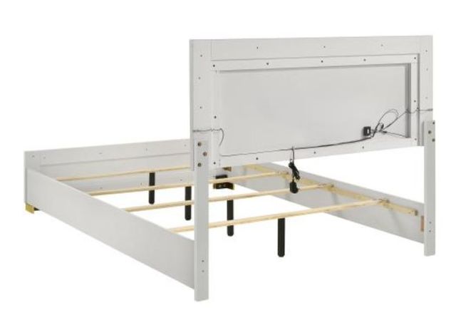 Coaster® Marceline White Full Panel Bed-2