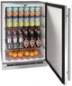 U-Line® Stainless Steel 24" Outdoor Compact Refrigerator-2