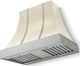 La Cornue CornuFé Cascade 36" Morning Dew Mounted Range Hood with Satin Chrome Trim-0