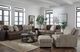 The Mix Customizable Kennedy Swivel Ottoman-1