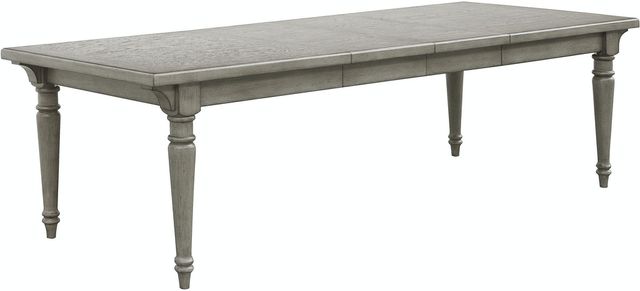 Pulaski™ Madison Ridge Gray Leg Table-1