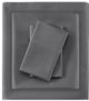 Olliix by Madison Park 525 Thread Count Charcoal Queen Cotton Rich Sheet Set-0