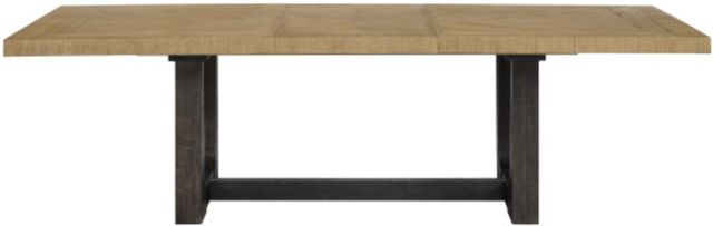 Emerald Home Sutton Place Caramel Dining Table with Cocoa Base-3