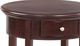 Whittier Wood® Furniture McKenzie Caffe Round Side Table-1