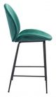 Zuo® Miles Green Counter Chair-2
