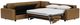 EQ3 Customizable Reva 3-Piece Leather Right-Arm Facing Sleeper Sofa Sectional with Storage Loveseat and Standard Arm-0