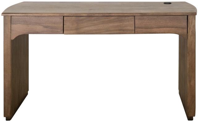 International Furniture Direct Mezquite Natural Desk-2