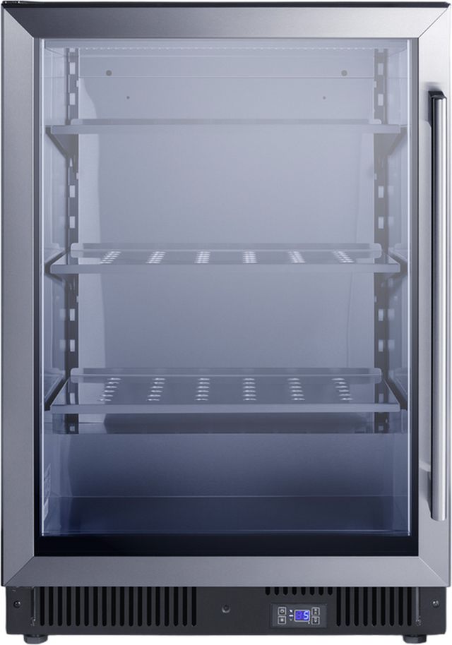 Summit® 5.1 Cu. Ft. Stainless Steel Undercounter Freezer