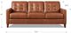Hydeline® Aiden Nutmeg Brown Sofa-1