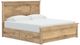 Signature Design by Ashley® Makidern Tan King Panel Bed with 4-Drawer Storage-0