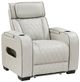 Homelegance® Fairway Taupe Power Recliner with Power Headrest-0