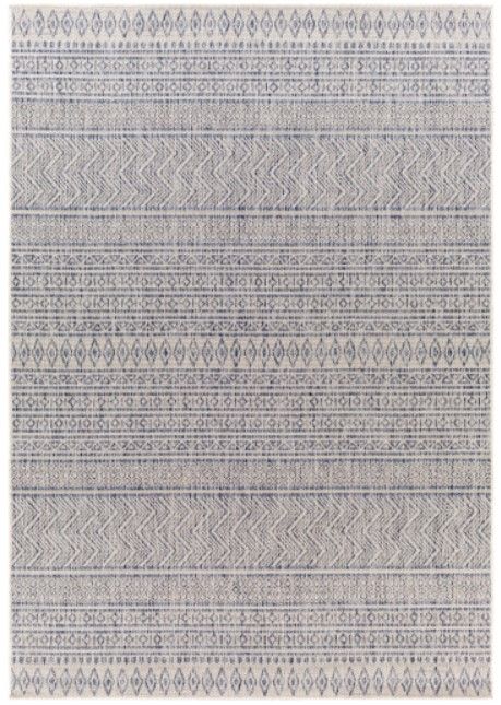 Surya Eagean Navy/Taupe 4'x6' Area Rug-0