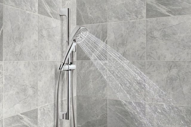 Peerless Ezra® Chrome Slide Bar with Hand Shower-2