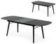 VIG Furniture Modrest Addax Black/Gray Extendable Dining Table-3