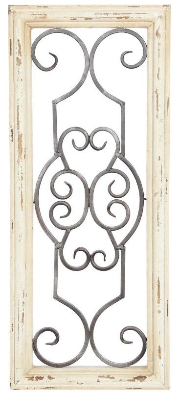 Deco Marche Scroll Small Wall Decor-0