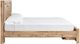 Signature Design by Ashley® Hyanna Tan Brown Queen Panel Bed with 2-Drawer Storage-2