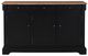 Signature Design by Ashley® Wildenauer Black/Brown Dining Room Buffet-1