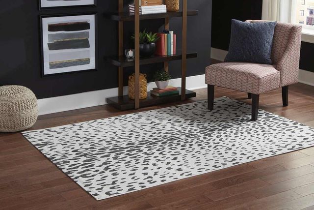 Signature Design by Ashley® Samya Black/White/Gray 8'x10' Large Area Rug-3
