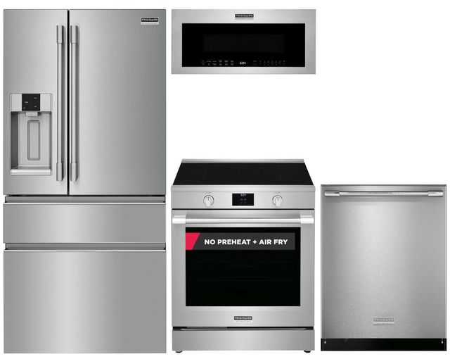 Frigidaire Professional 4 Piece Kitchen Package in Smudge-Proof® Stainless Steel-0