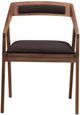 Moe's Home Collection Padma Black Arm Chair-1