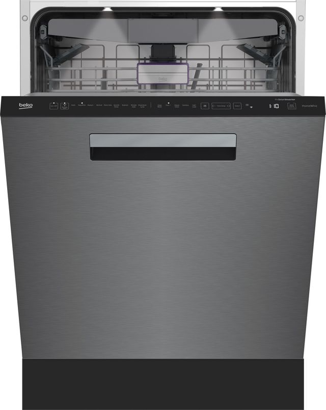 Beko 24" Fingerprint-Free Stainless Steel Built In Dishwasher-0
