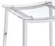 Coaster® Jovani Chrome/Clear 2-Piece Acrylic Backless Counter Bar Stools Set-3