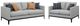 Coaster® Apperson 2-Piece Light Gray Living Room Set-0