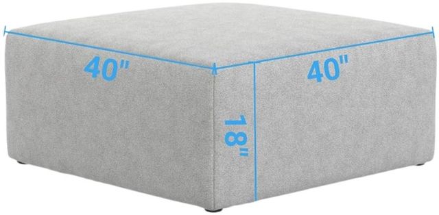 Jackson Furniture Titan Moonstruck 40" Cocktail Ottoman-2